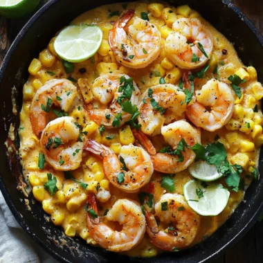 Shrimp and Creamed Corn