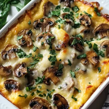 Heavenly Mushroom Polenta Casserole for Cozy Family Nights 9 Mushroom Polenta Casserole