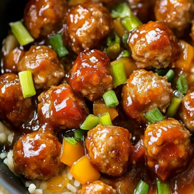 Sweet And Sour Meatballs