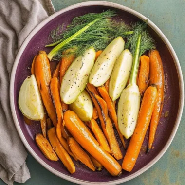 Roasted Fennel and Carrots