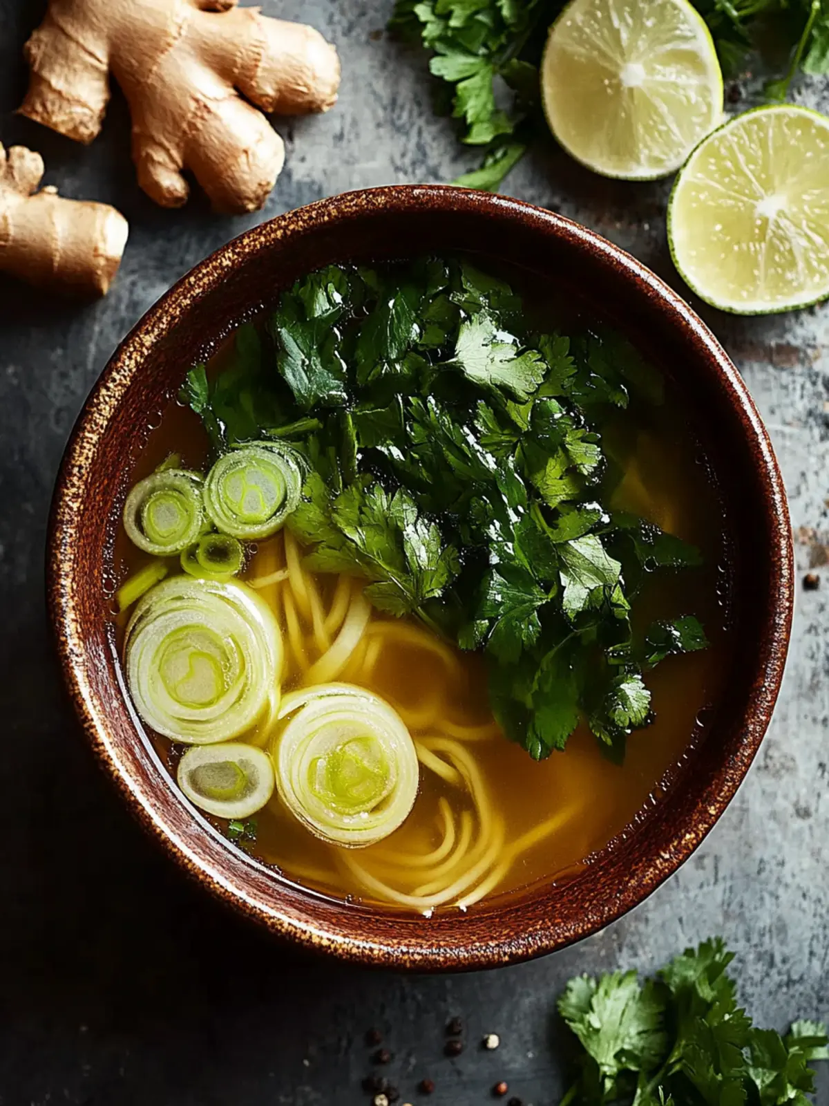 Healing Ginger Garlic Broth