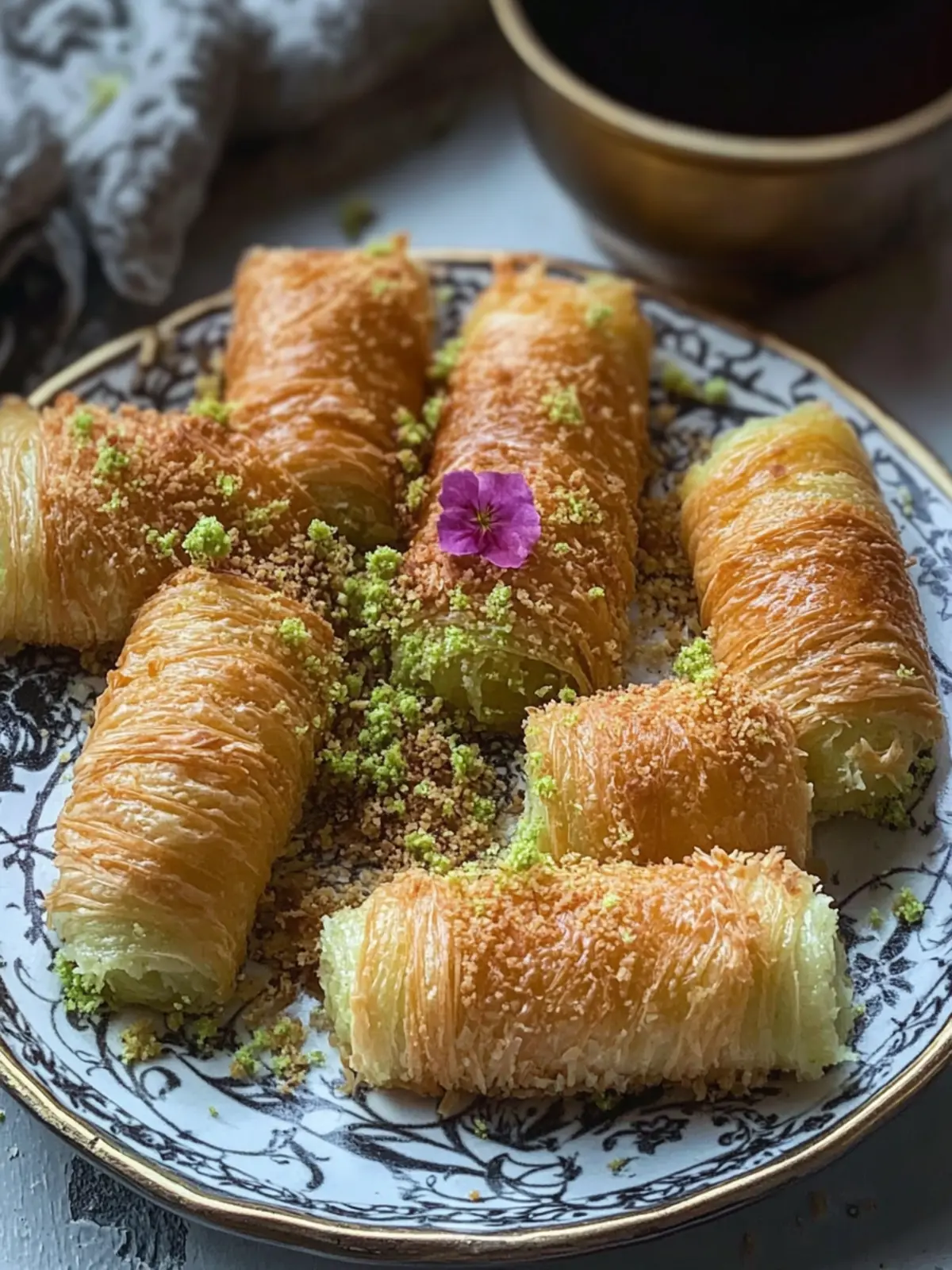 Kunafa Rolls