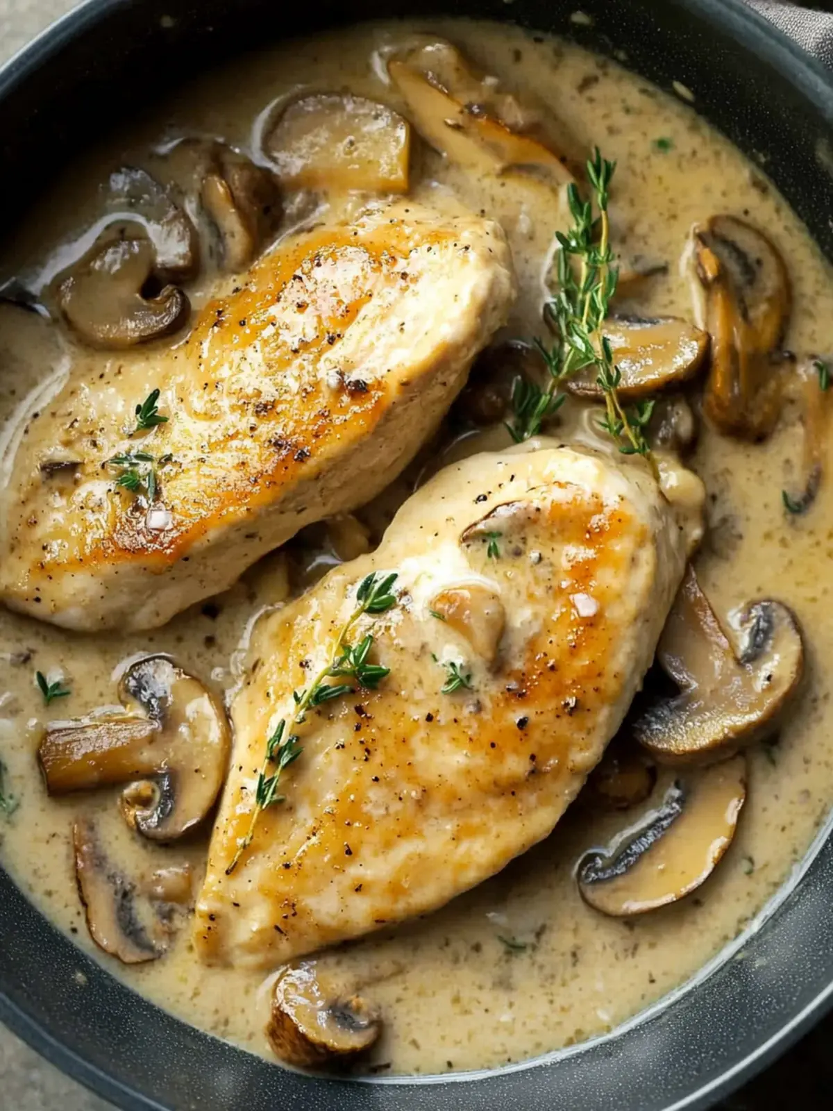 Creamy Chicken Dijon with Mushrooms in Under 30 Minutes 2 Chicken Dijon With Mushrooms