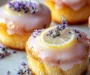 Delicious Mini Lemon Cakes with Lavender Glaze for Any Occasion