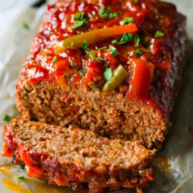 Sausage and Peppers Meatloaf