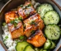 Savory Honey Glazed Salmon Bowl Ready in Just 30 Minutes