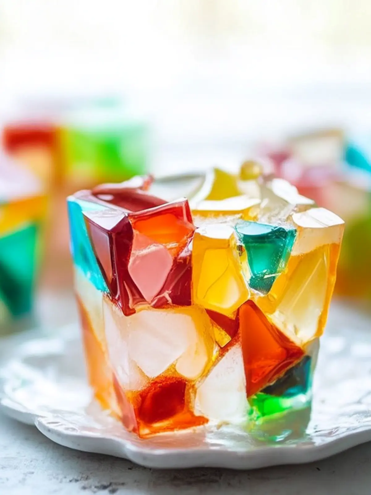 Broken Glass Jello
