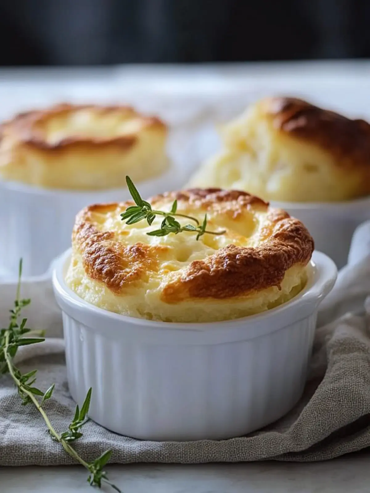 Elevate Your Dinner with a Fluffy Goat Cheese Souffle 2 Goat Cheese Souffle