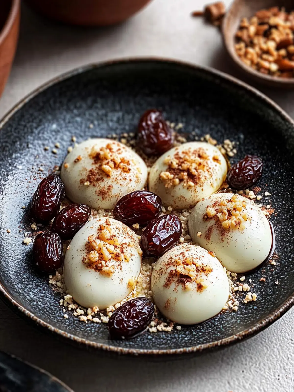 Gheysava (Eggs With Dates and Cinnamon)