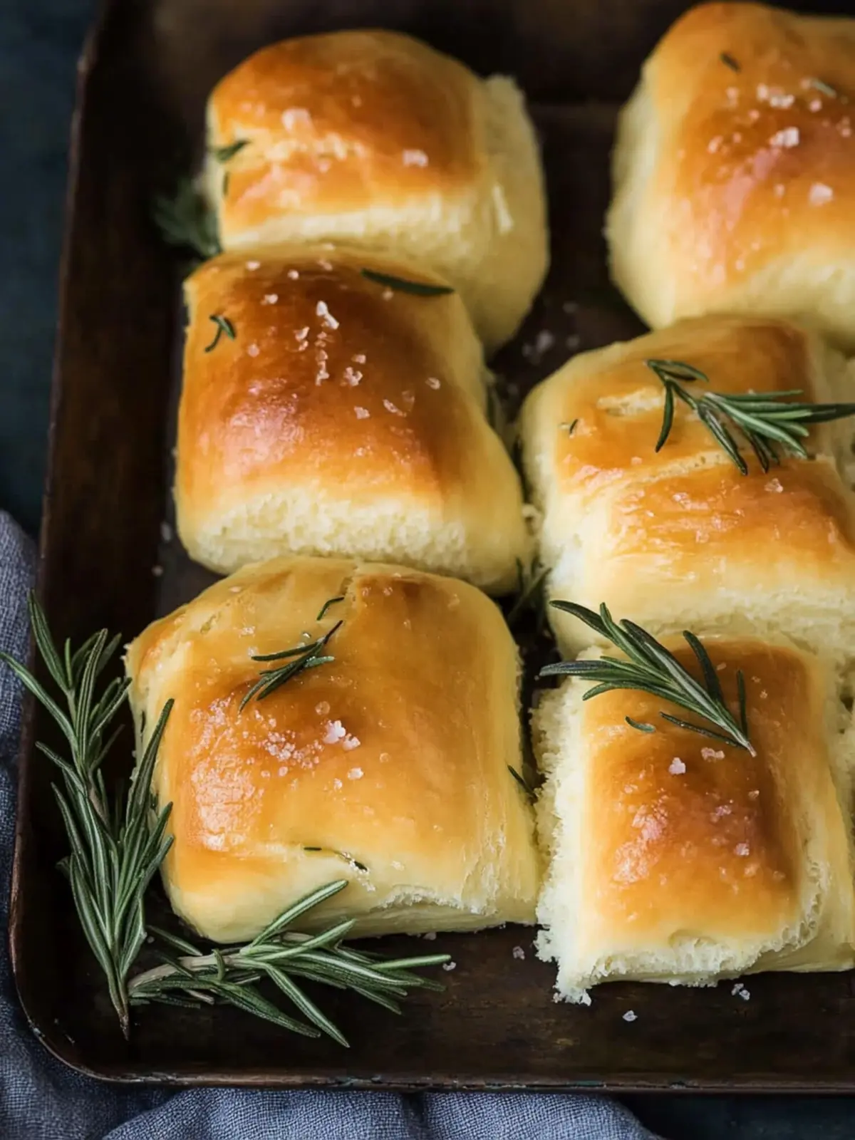 Buttery Rosemary Rolls