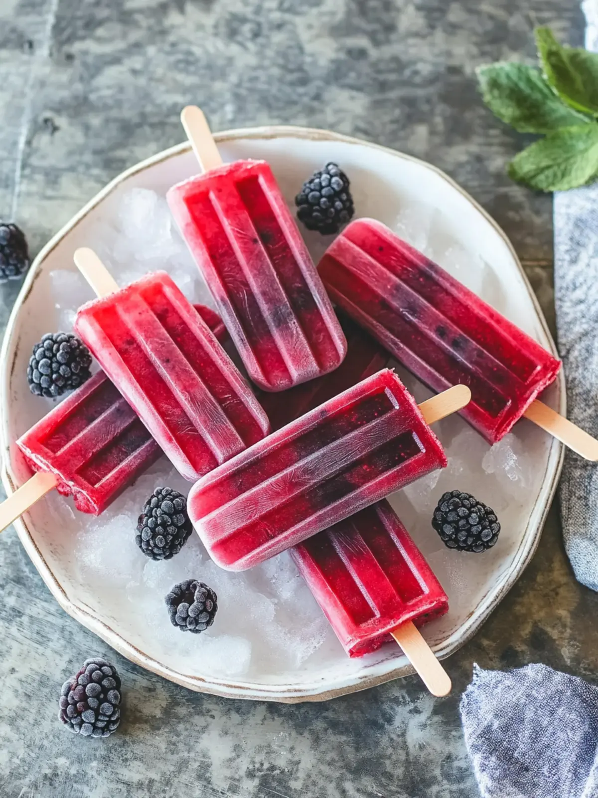 Delight in Homemade Mixed Berry Popsicles Your New Summer Treat 2 Mixed Berry Popsicles