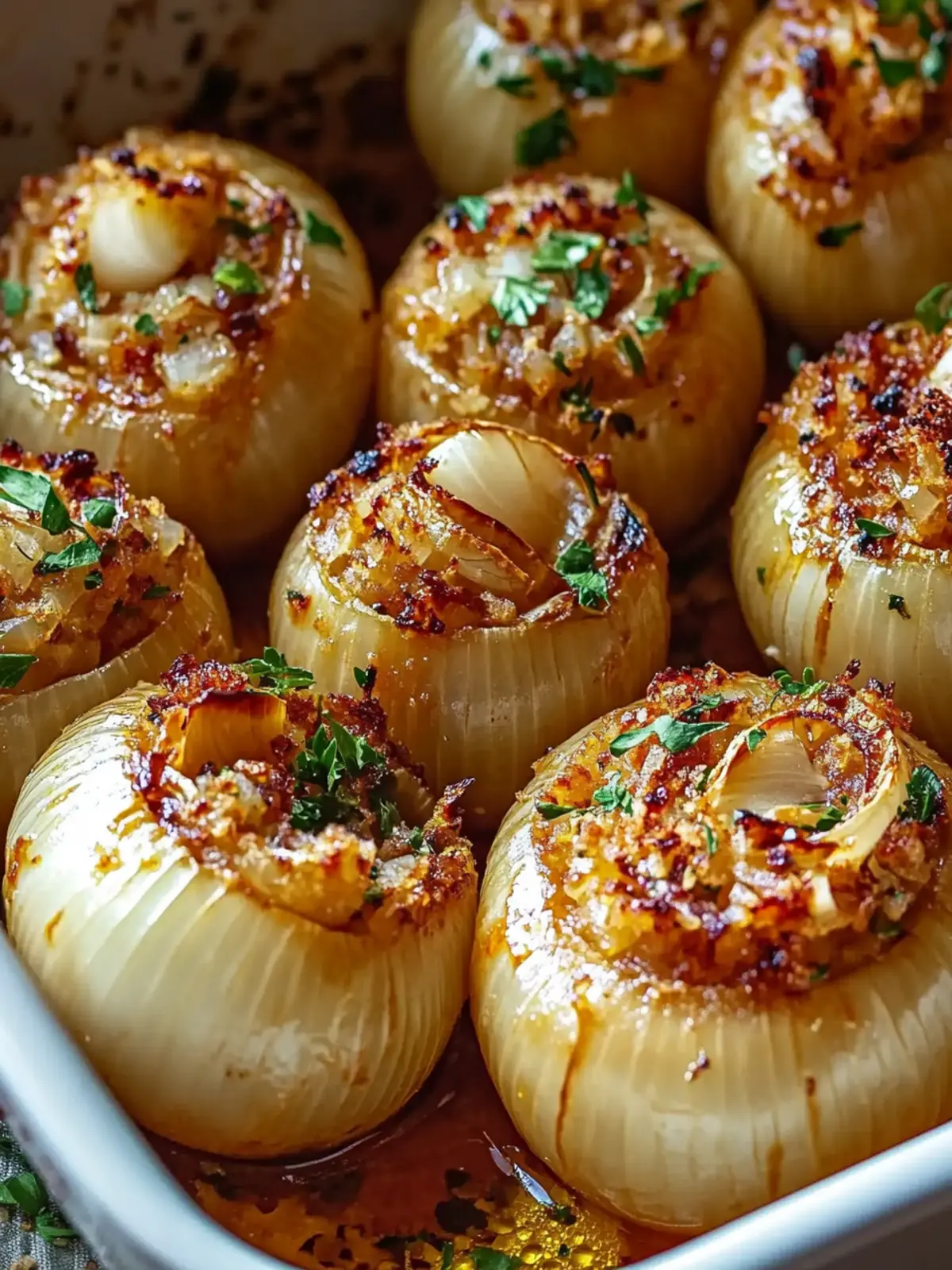 Middle Eastern Stuffed Onions