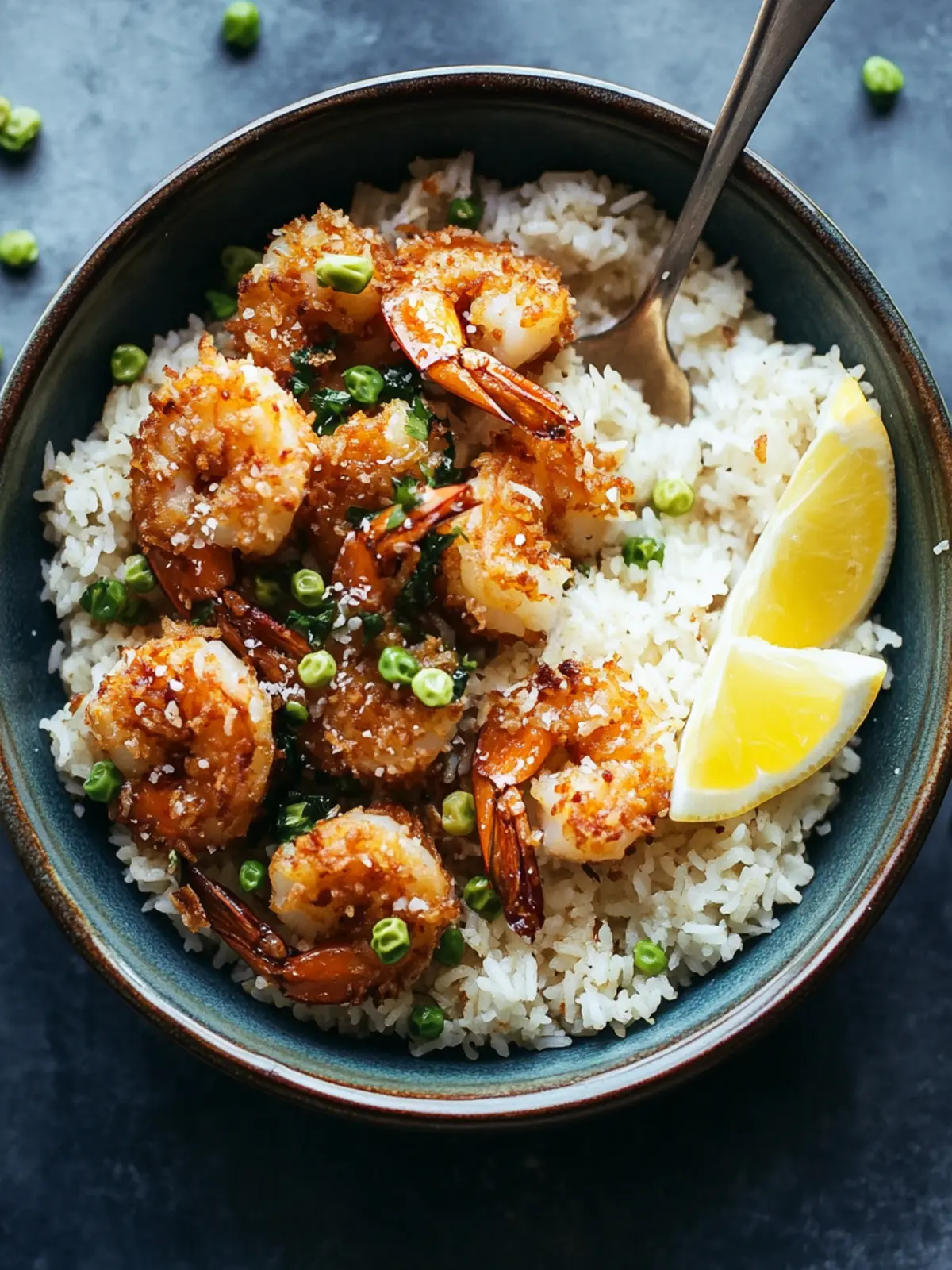 Baked Coconut Shrimp with Springy Rice for a Tropical Treat 4 Baked Coconut Shrimp with Springy Rice