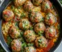 One-Pan Lamb Meatballs with Herby Rice Bliss