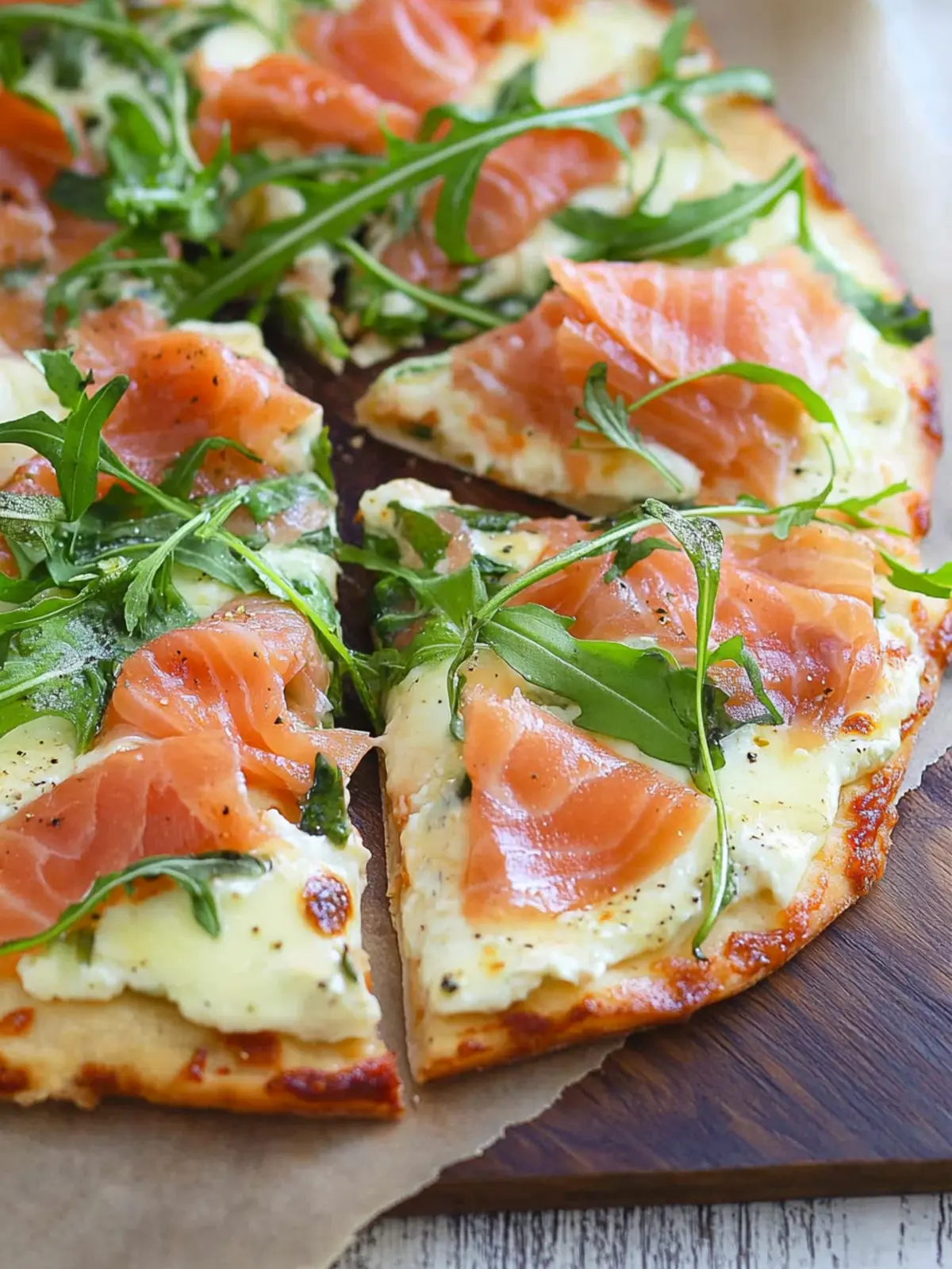 Smoked Salmon Pizza