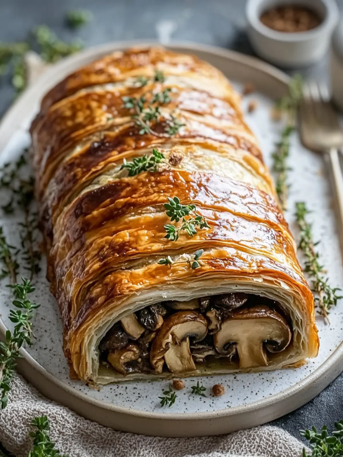 Vegetarian Mushroom Wellington