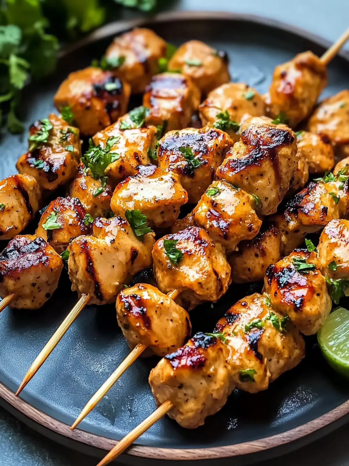 Bang Bang Chicken Skewers