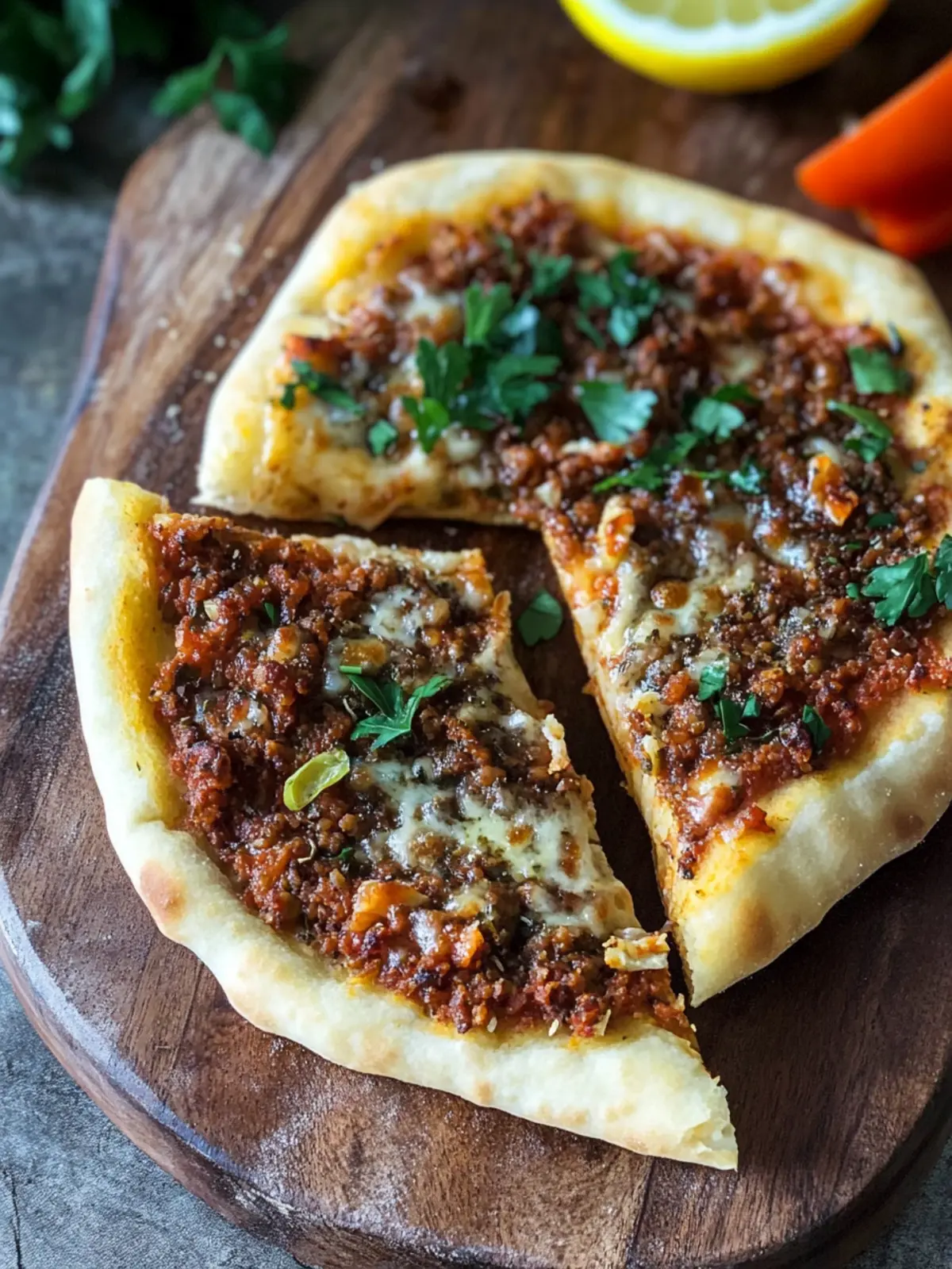 Easy Lahmacun (Turkish Pizza)