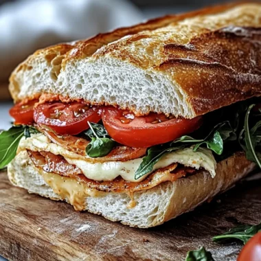 Gourmet Ciabatta Sandwich