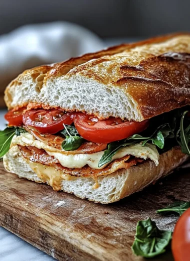 Gourmet Ciabatta Sandwich