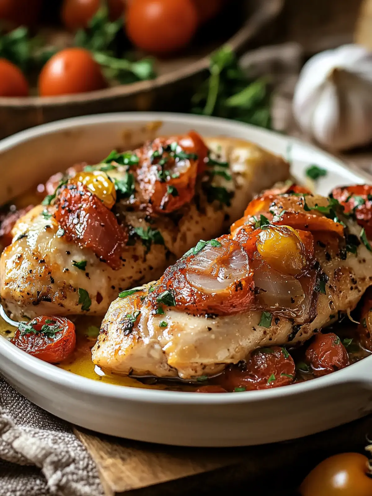 Italian Chicken Saltimbocca