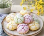 Chewy Springtime Crinkle Cookies That Brighten Your Day