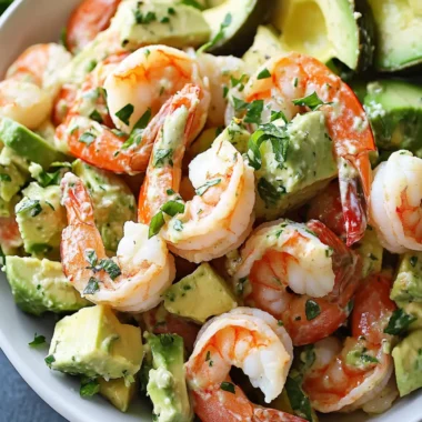 Avocado Shrimp Salad