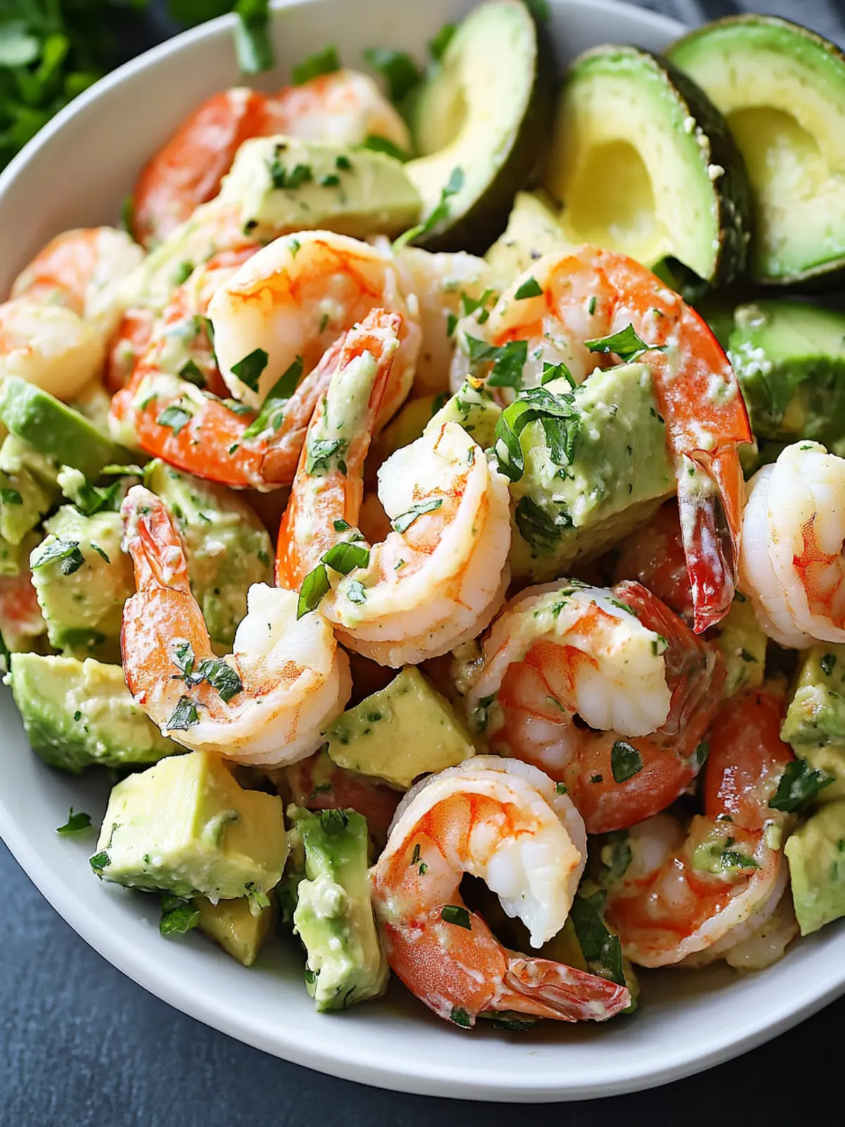 Avocado Shrimp Salad