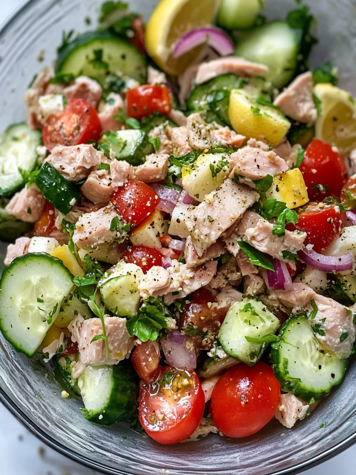 Mediterranean Tuna Salad