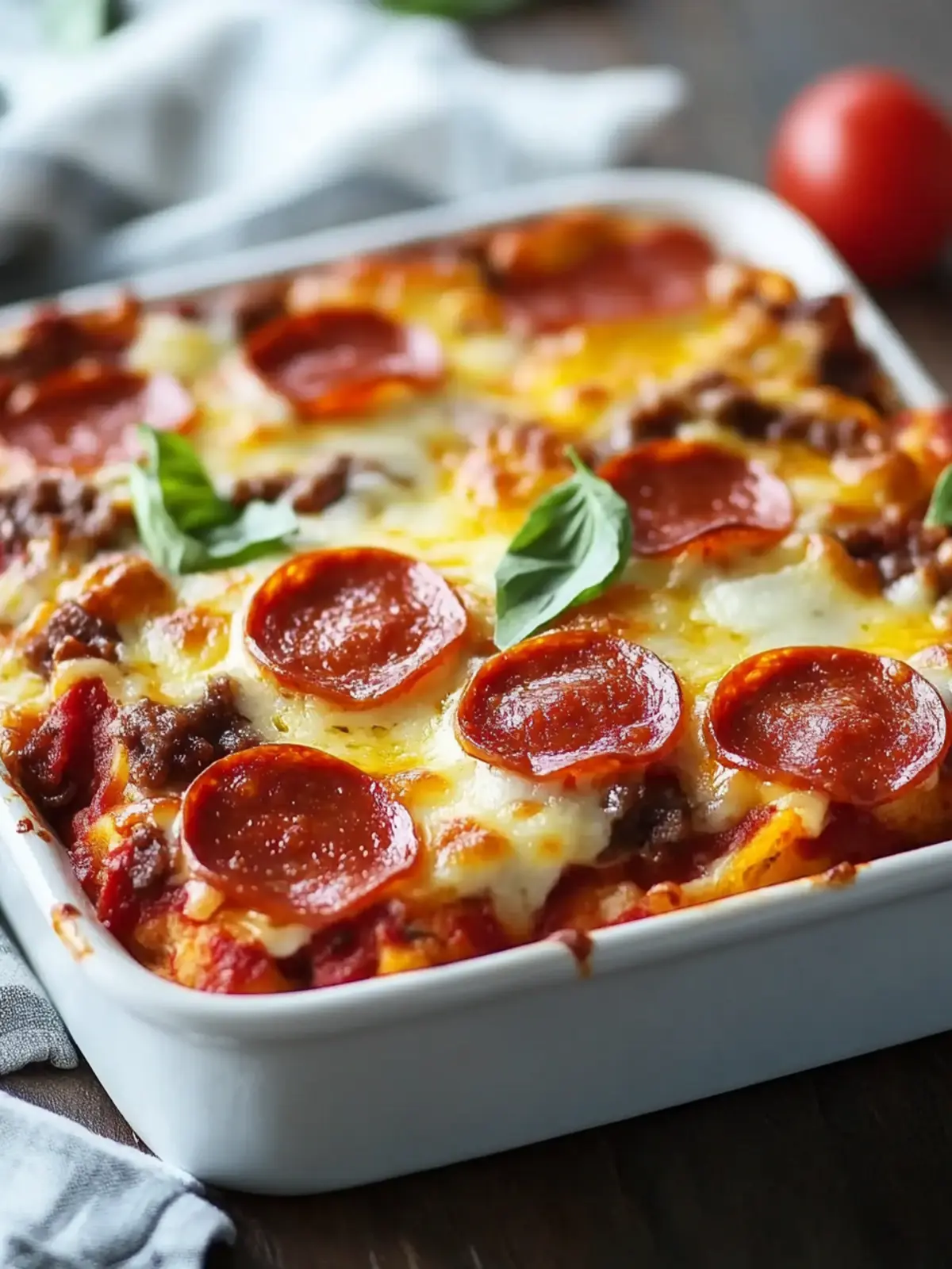 Irresistible Low Carb Pizza Casserole Ready in 30 Minutes 4 Low Carb Pizza Casserole