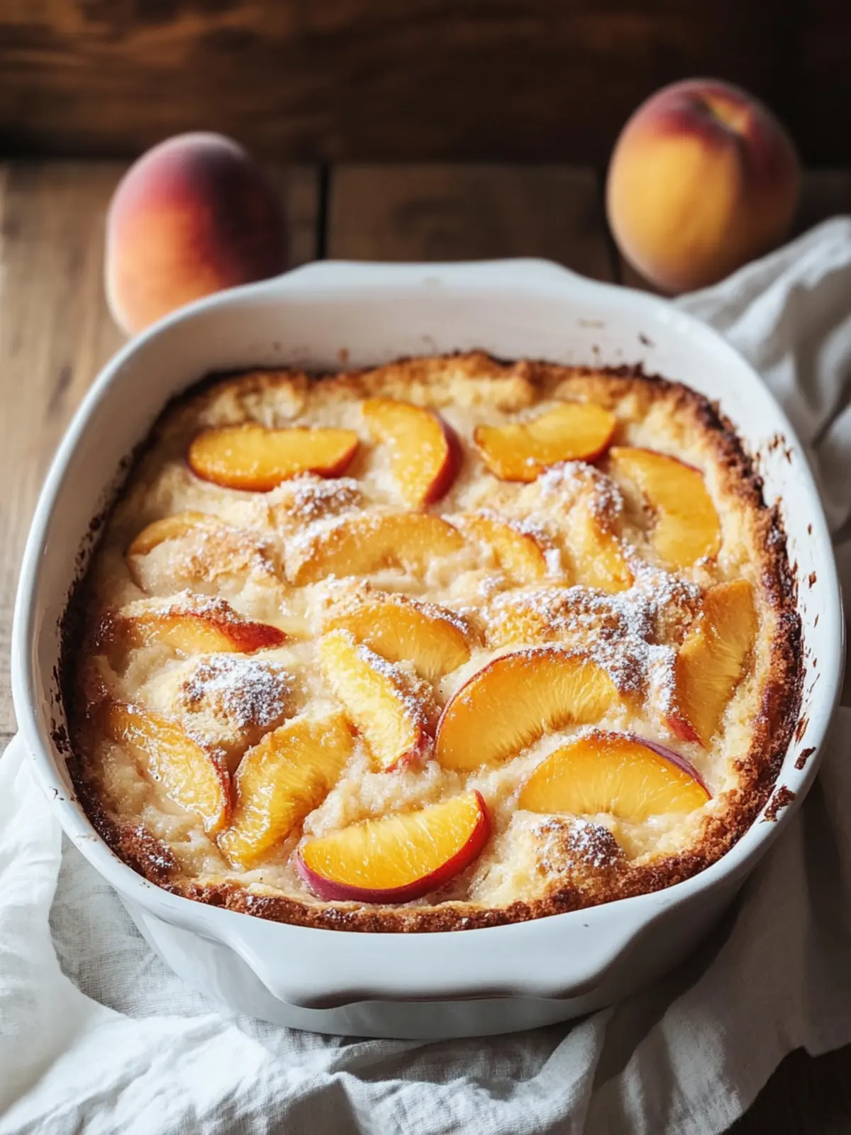 Peach Breakfast Bake