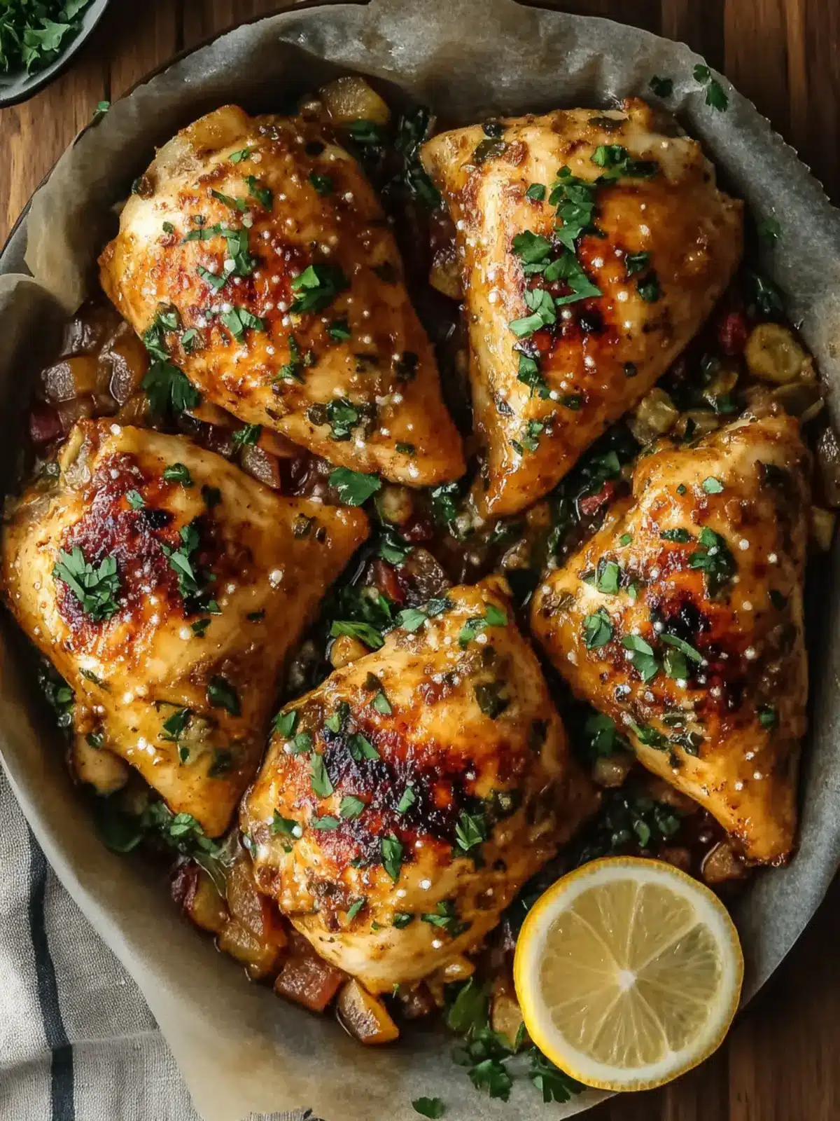Moroccan Spiced Chicken Briouats