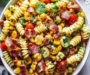 Delicious Corn Pasta Salad with Bacon for Summer Fun