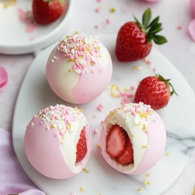 Strawberry Shortcake Easter Egg Bombs