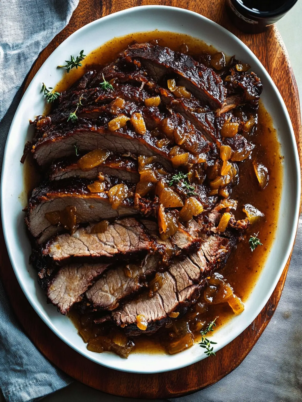 Red Wine and Honey Braised Brisket