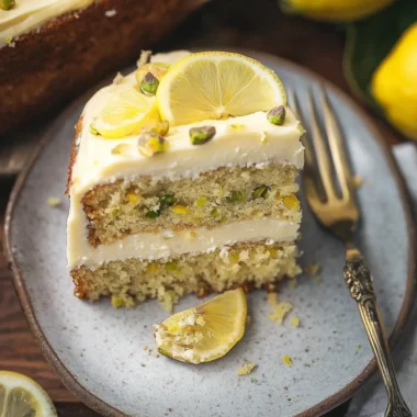 Lemon Pistachio Cake