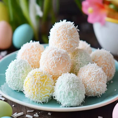 Easter Bunny Coconut Tails
