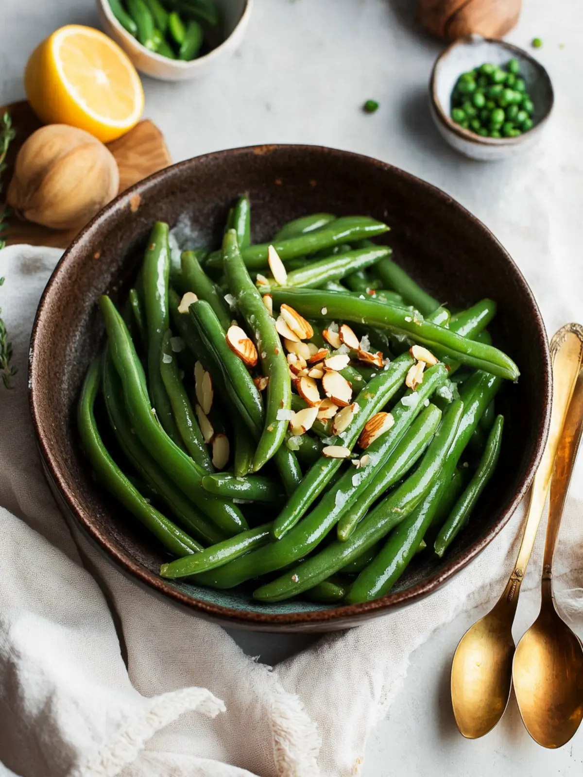 Perfect Green Beans Almondine: A Simple Holiday Delight 2 Green Beans Almondine