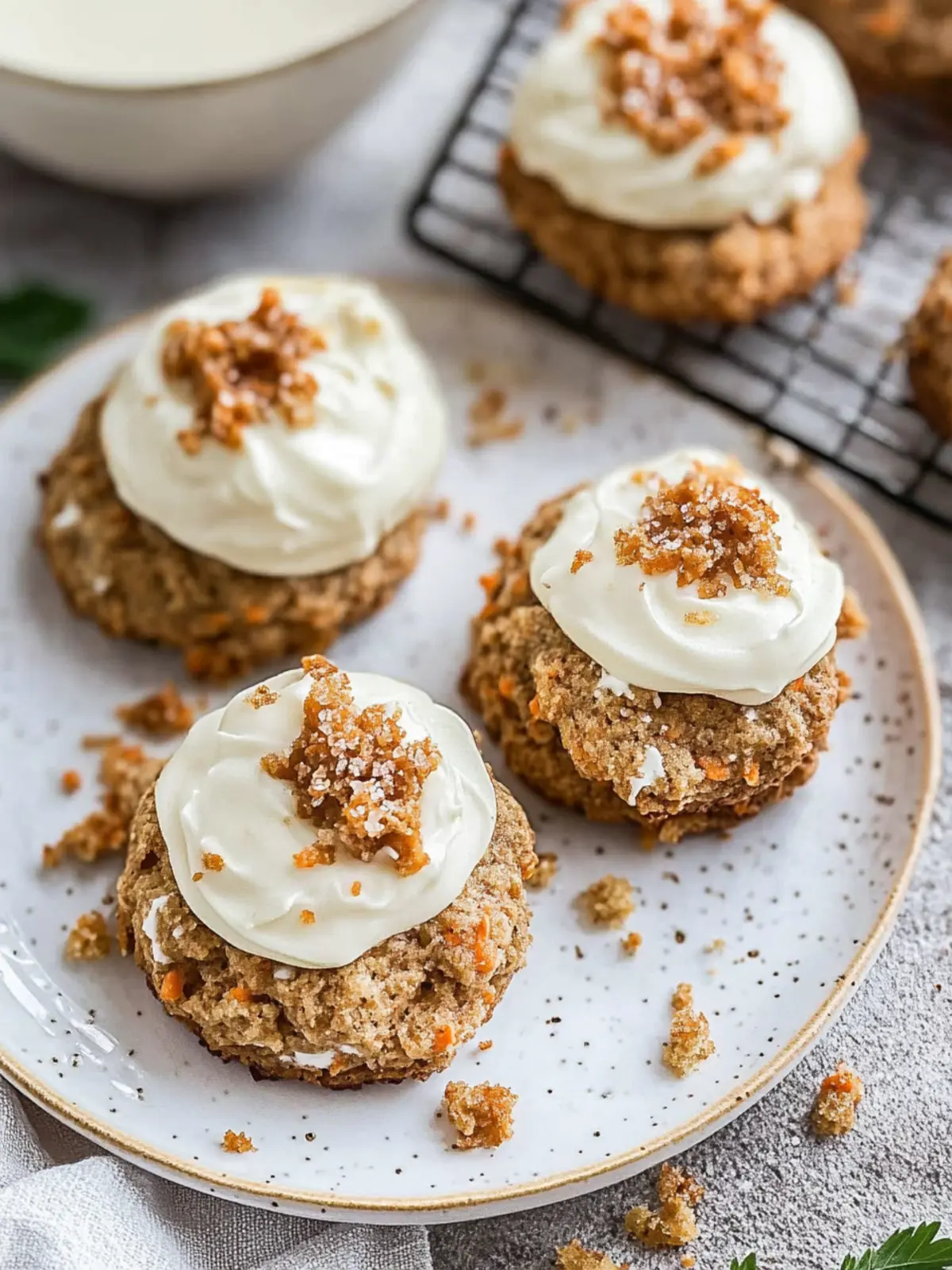 Carrot Cake Cookies