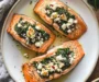 Stuffed Salmon With Spinach & Feta: A Mediterranean Delight