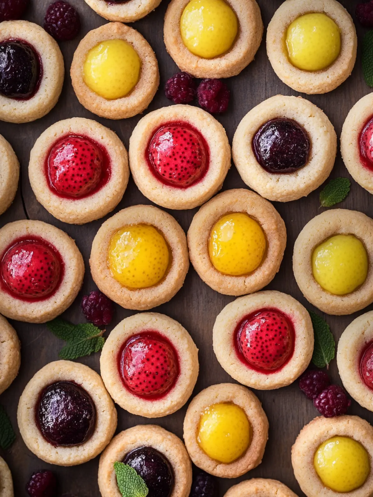 Delicious Fruit Filled Thumbprint Cookies for Spring Joy 2 Fruit Filled Thumbprint Cookies