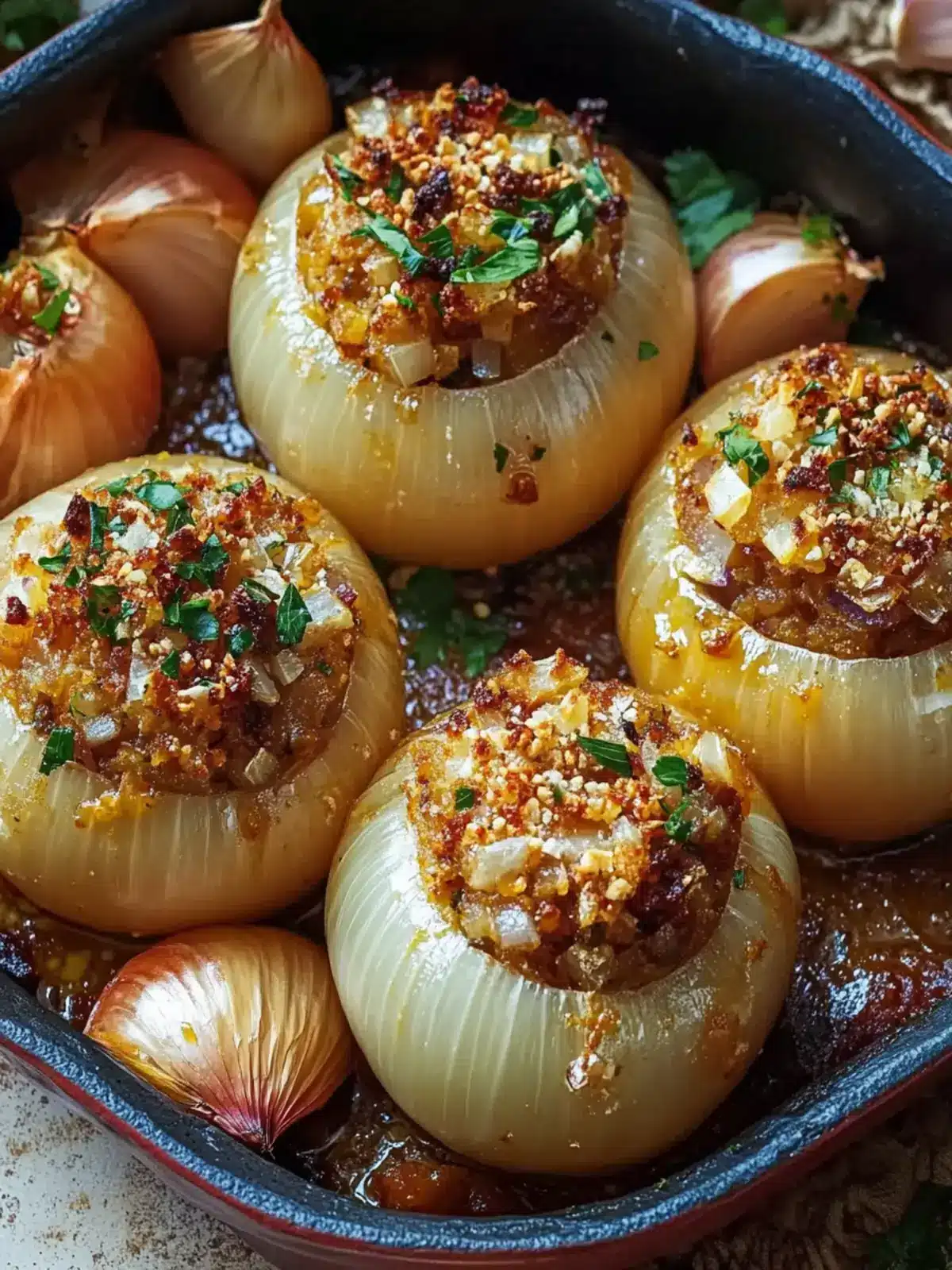 Middle Eastern Stuffed Onions