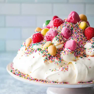 Fairy Bread Pavlova