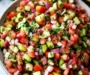 Zesty Persian Shirazi Salad Ready in Just 15 Minutes