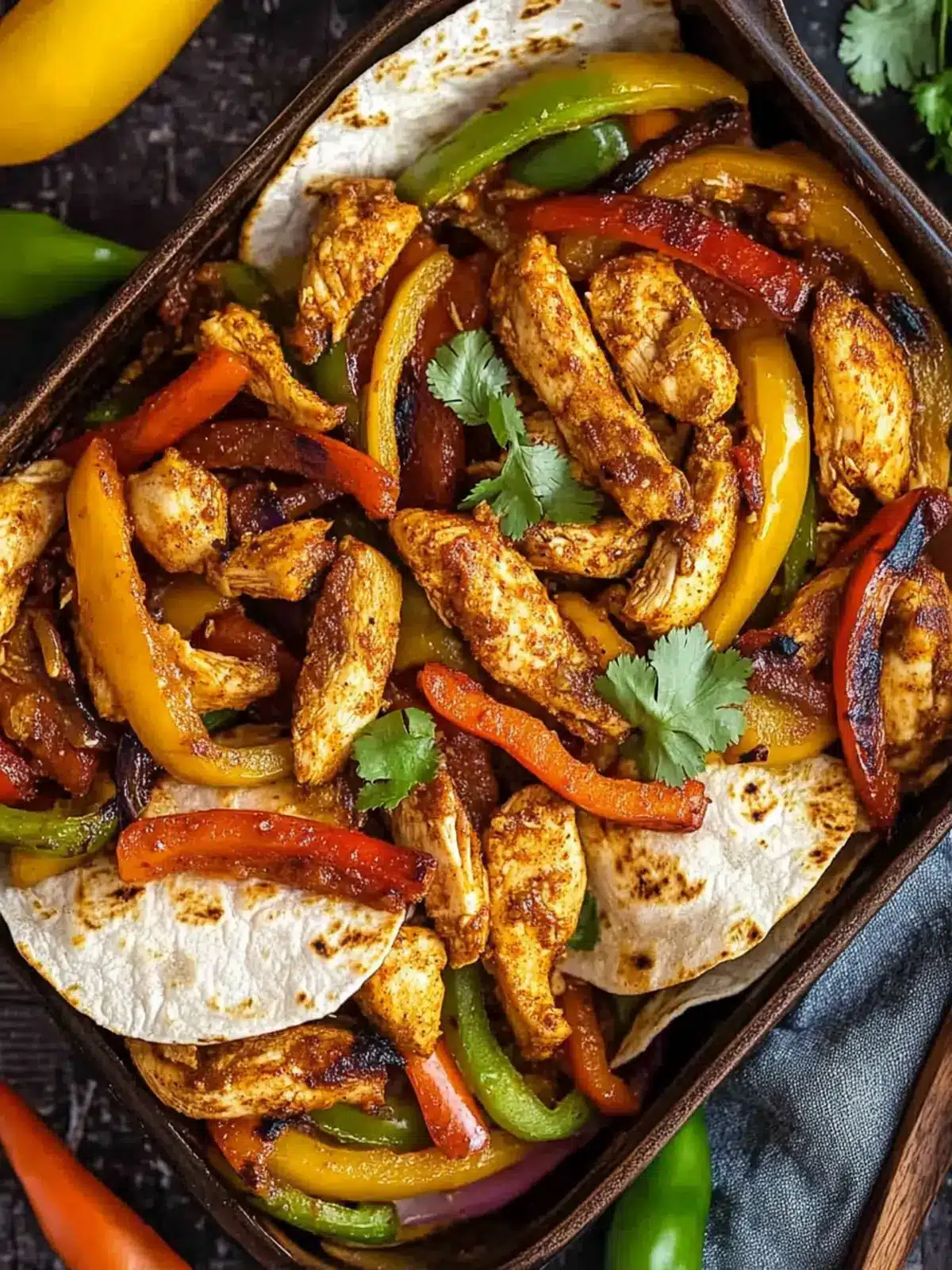 Oven Chicken Fajitas