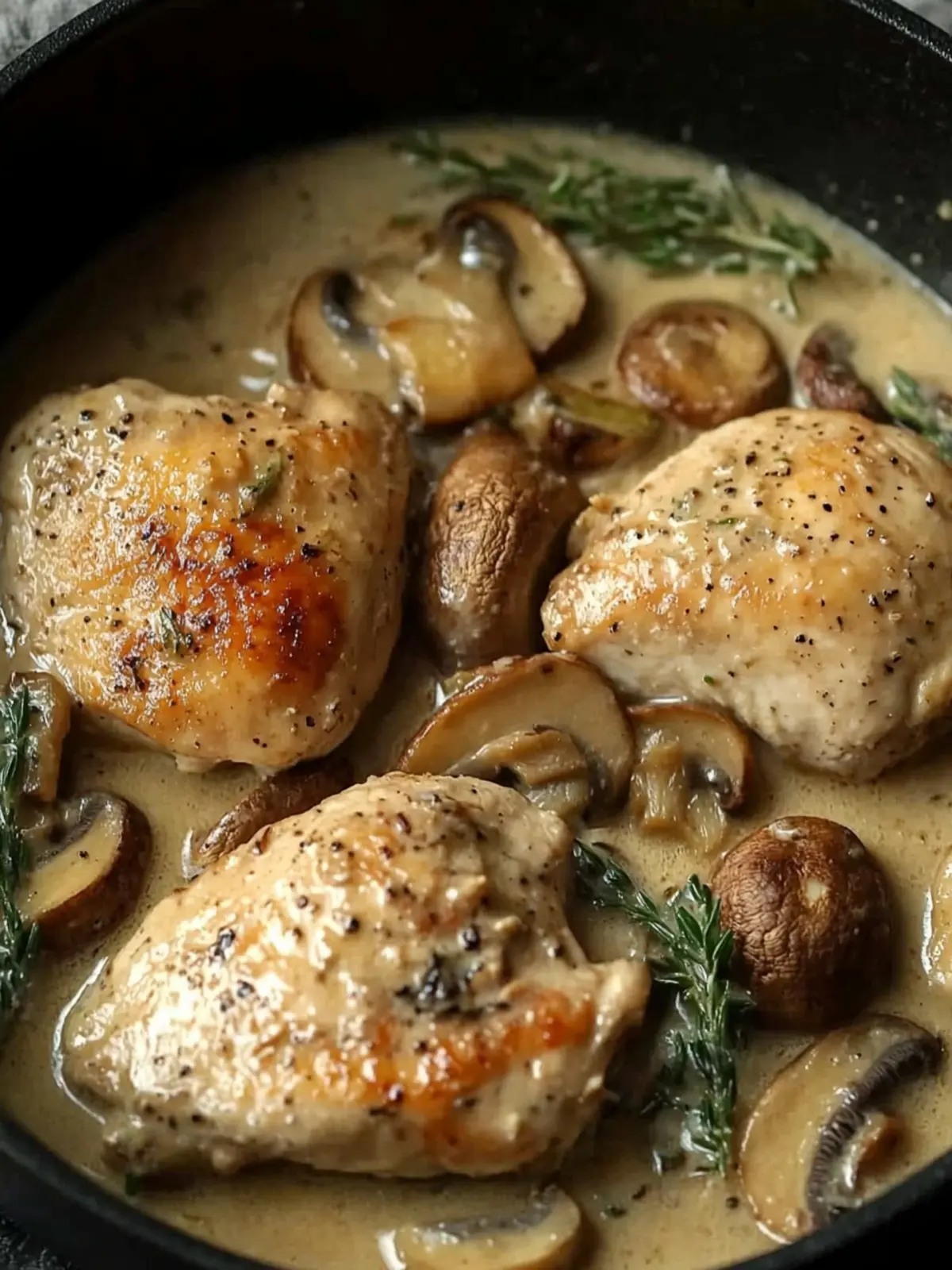 Creamy Chicken Dijon with Mushrooms in Under 30 Minutes 5 Chicken Dijon With Mushrooms
