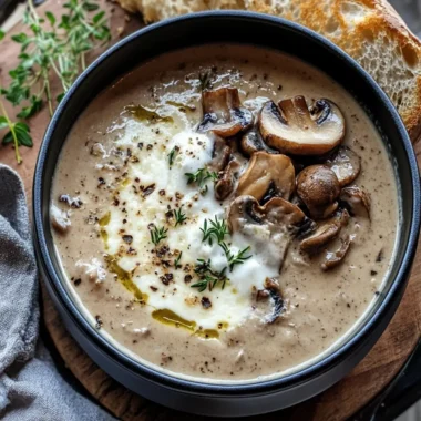 Creamy Mushroom Soup