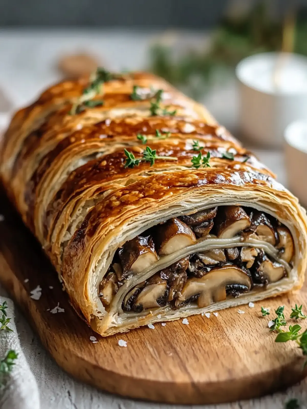 Vegetarian Mushroom Wellington