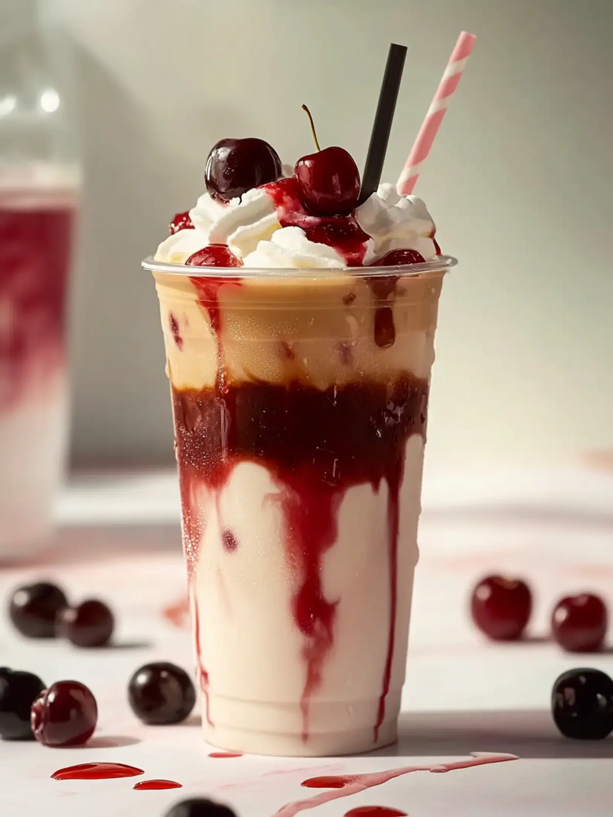 Cherry Vanilla Iced Latte: Sip on a Dairy-Free Summer Treat 3 Cherry Vanilla Iced Latte