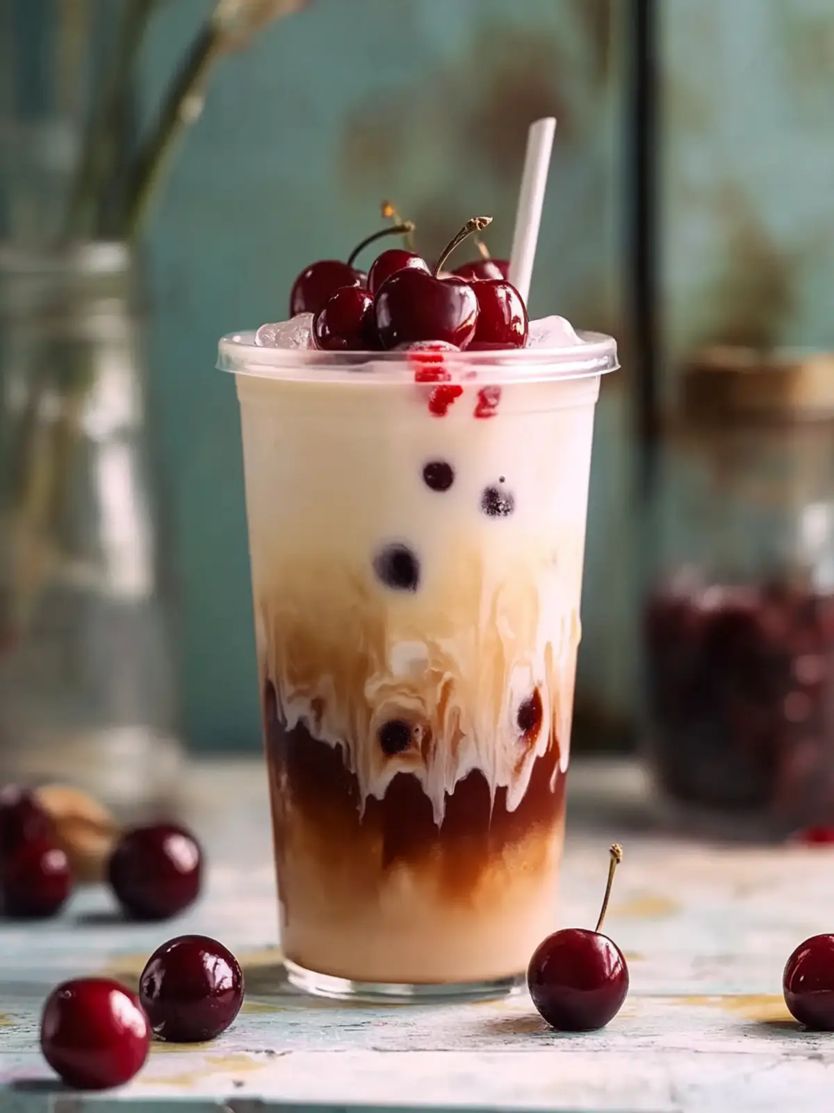 Cherry Vanilla Iced Latte: Sip on a Dairy-Free Summer Treat 5 Cherry Vanilla Iced Latte